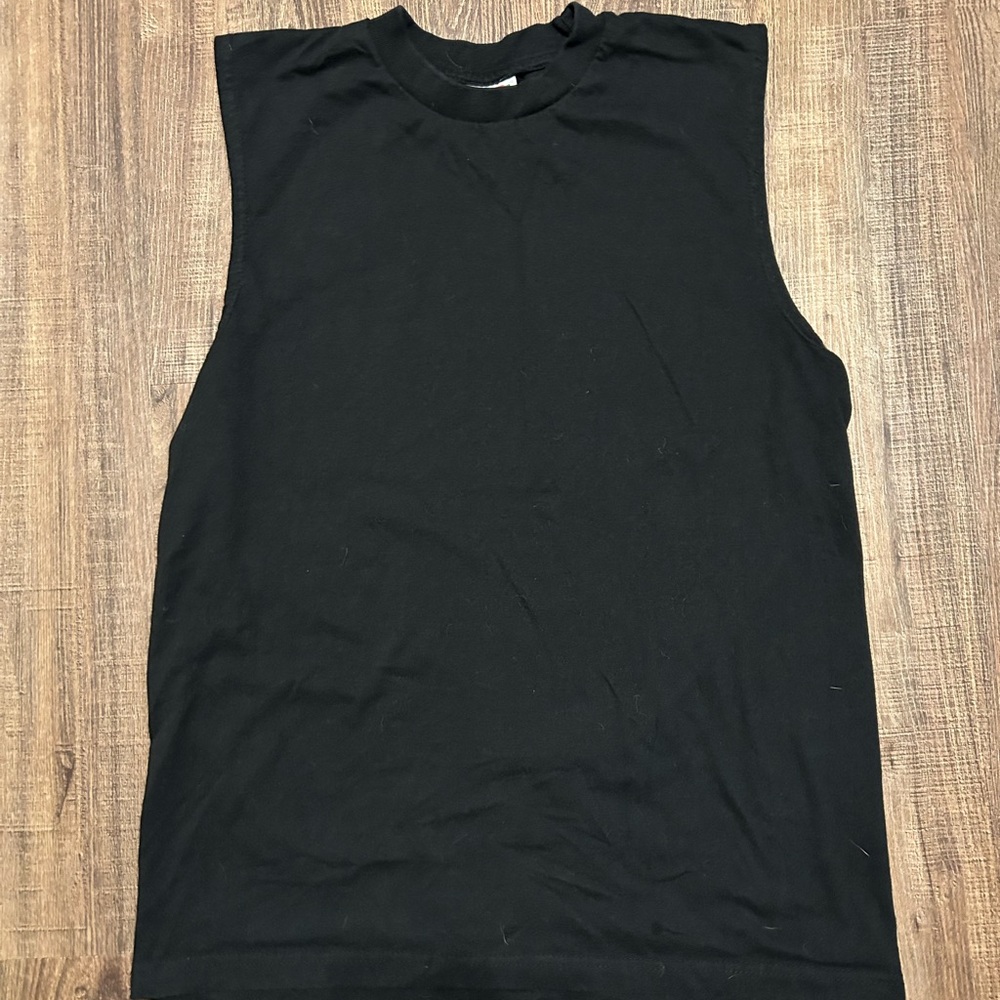 Men's Black Tank Top